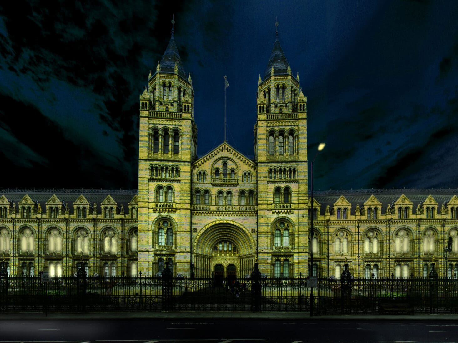 Suicide&Co Breaking the Ice Ball at the Natural History Museum