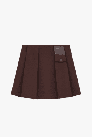 Loewe pleated mini skirt