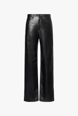 Rag and Bone Shea faux-leather trousers