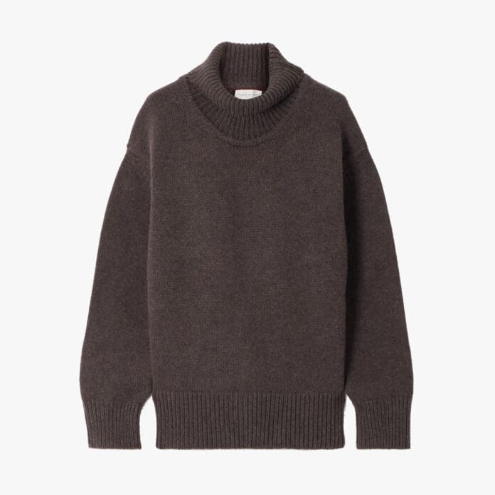 Veronica De Piante Delphine wool and cashmere-blend sweater