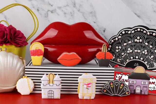Lulu Guinness x Biscuiteers