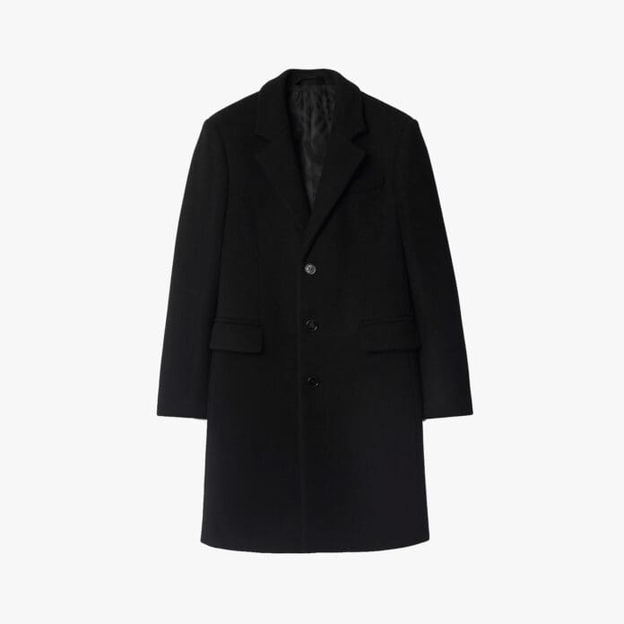 burberry men's tailored coat