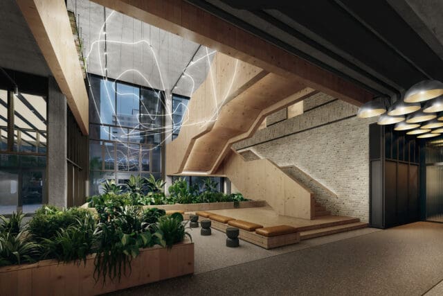 50-60 charter street lobby canary wharf