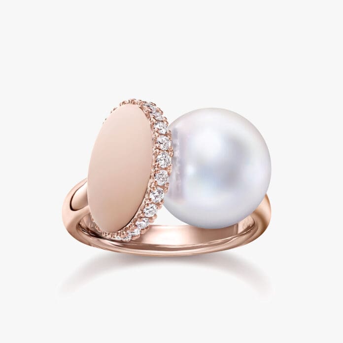 m/g tasaki pearl ring