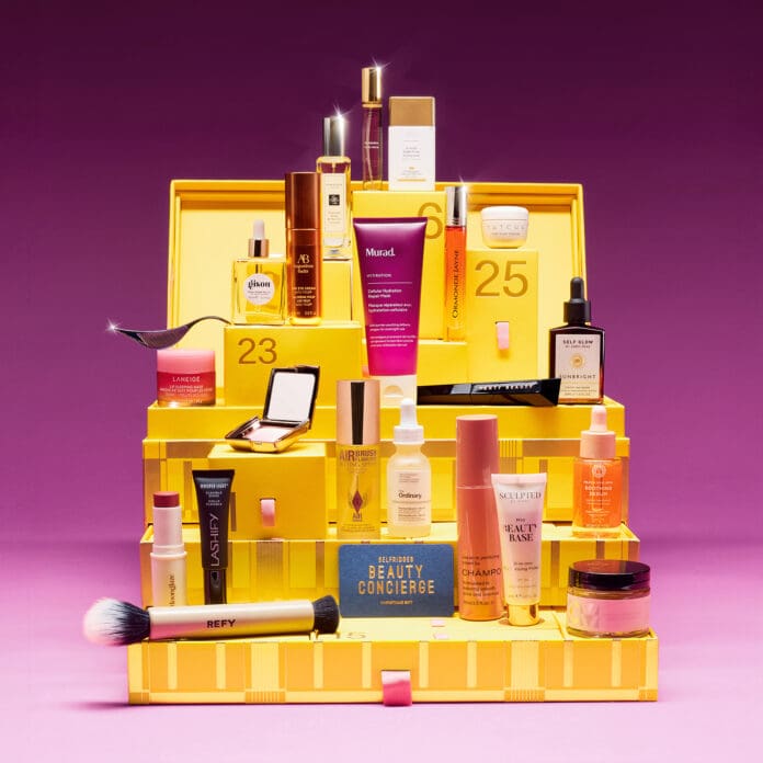 selfridges beauty advent calendar