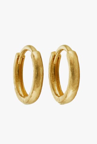 Ellis Mhairi Cameron 14ct hoop earrings