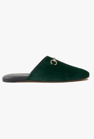 Gucci Horsebit velvet slippers