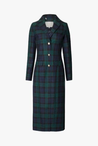 House of Bruar tartan coat