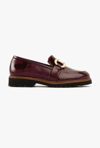 Penelope Chilvers Low Monti patent loafers