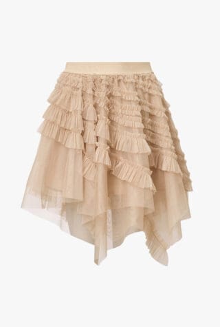 AllSaints Jayde ruffled skirt