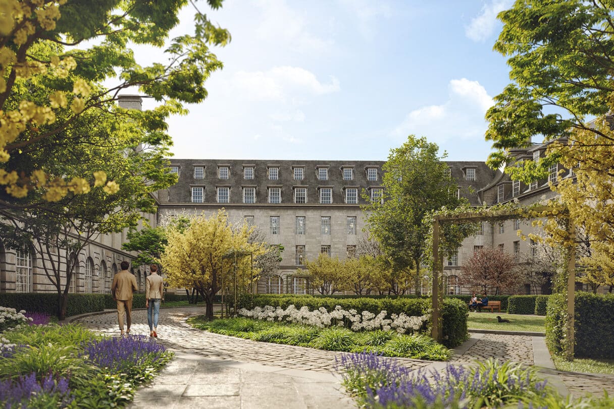 county hall kingston courtyard