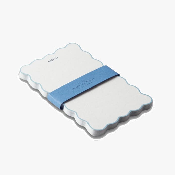 Smythson menu cards