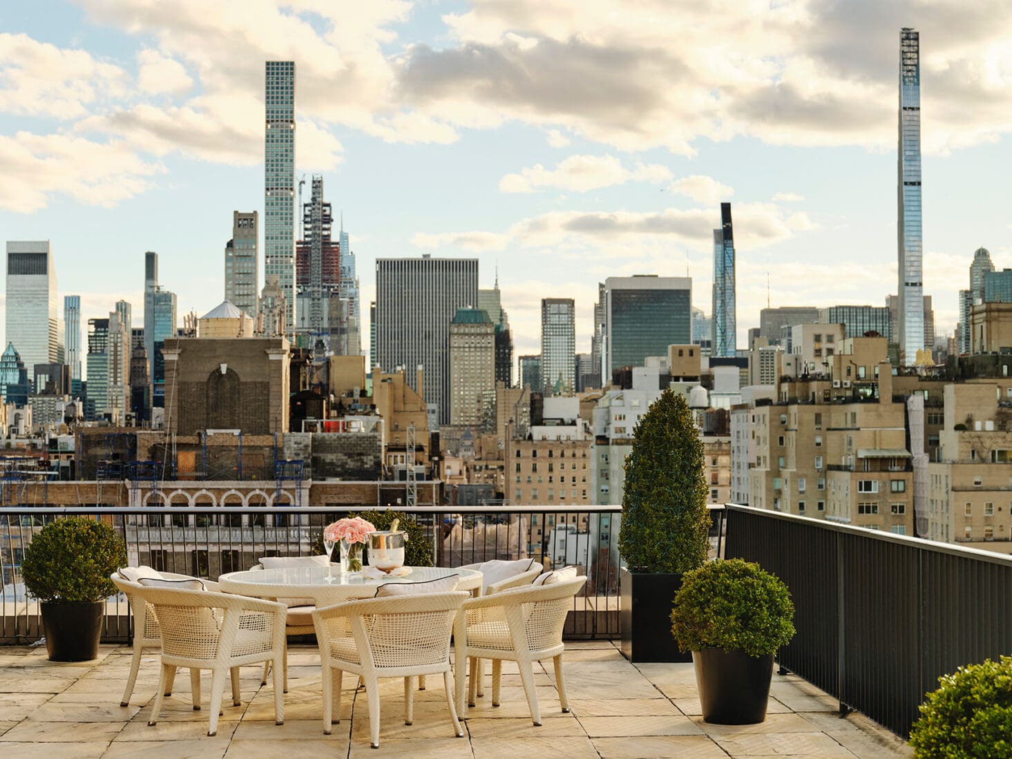 the mark new york penthouse terrace