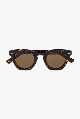 Ahlem Montorgueil Round-Frame Tortoiseshell Acetate Sunglasses