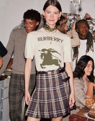 Burberry Festive campaign