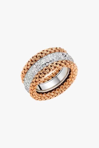 Diamond bubble ring
