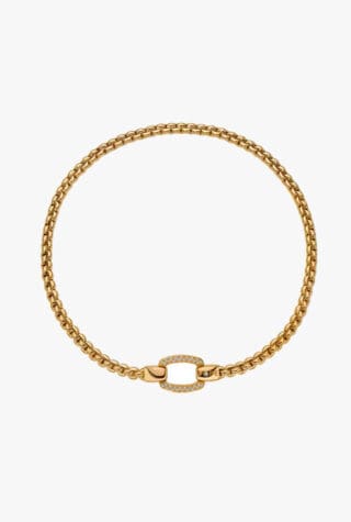Flex'it necklace with diamond pavé clasp