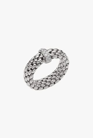 Flex'it ring with diamonds