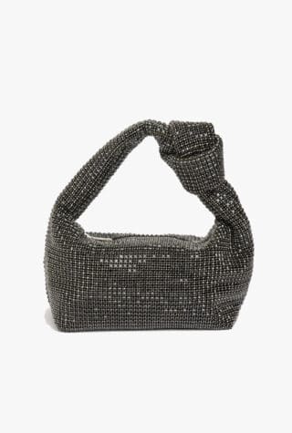 French Connection Knot diamante bag