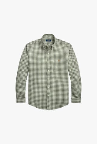 Polo Ralph Lauren Checked Logo-Embroidered Cotton Sport Shirt