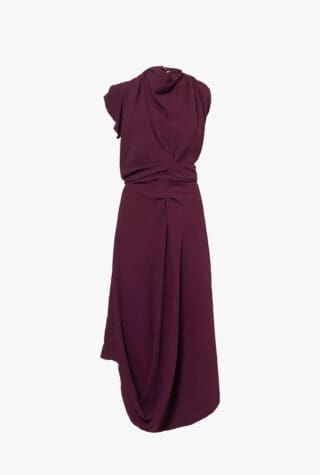 Victoria Beckham Backless Midi Dress