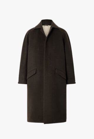 Zegna cashmere and silk-blend coat