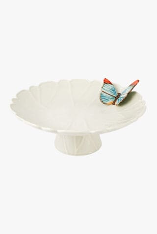 Bordallo Pinheiro Cloudy Butterflies cake stand