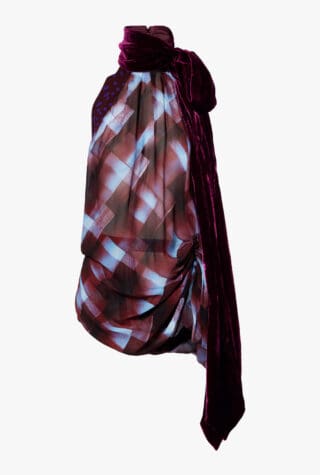 Dries Van Noten checked top