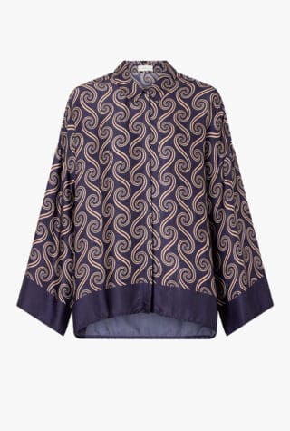 Faithfull Cora satin shirt