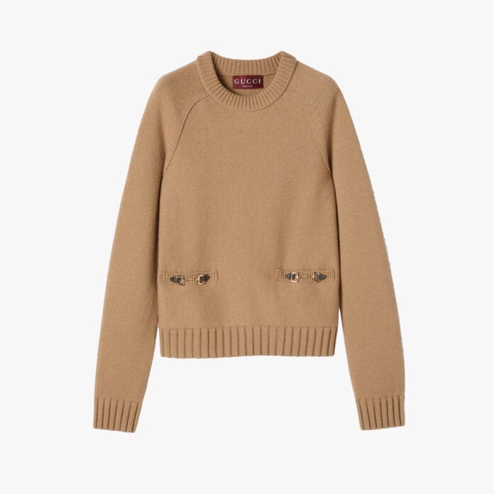 Gucci cashmere Horsebit jumper