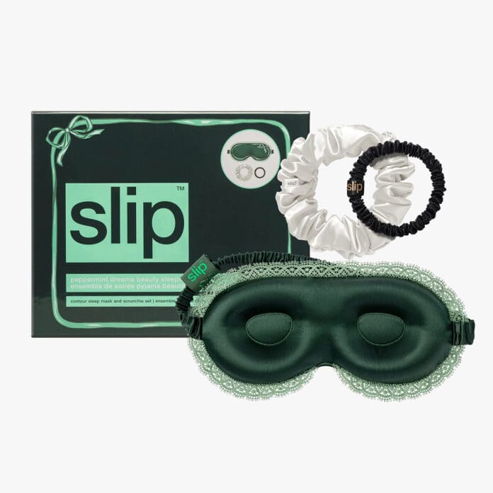 Slip silk sleepover set