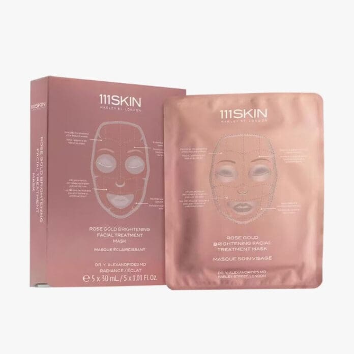 111 Skin Rose Gold Brightening Facial Treatment Mask