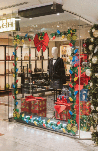 canary wharf christmas mall