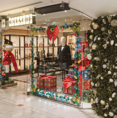 canary wharf christmas mall