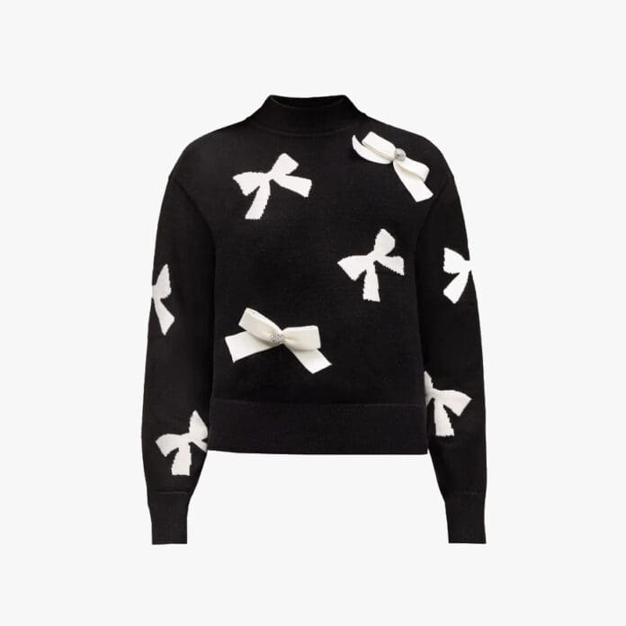 Karl Lagerfeld bow jumper 