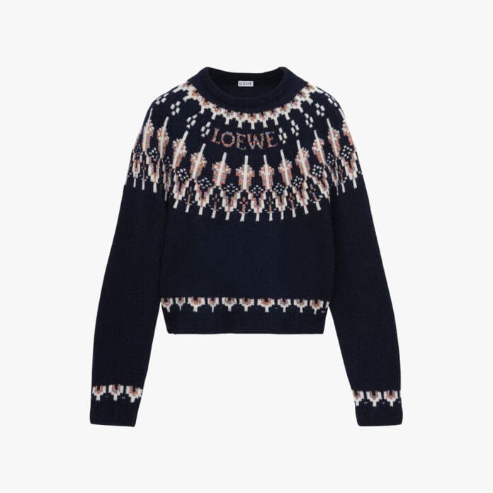 Loewe Fair Isle sweater 