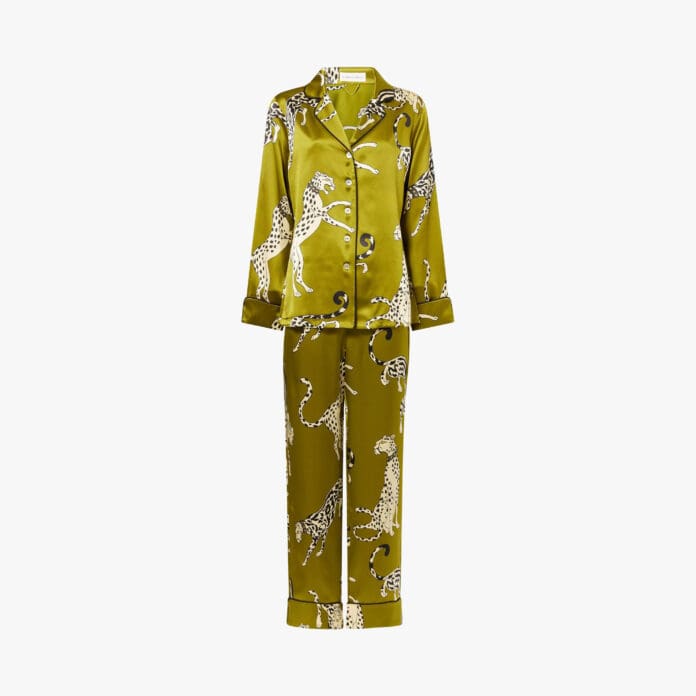 Olivia Von Halle Lila Chanson pyjamas