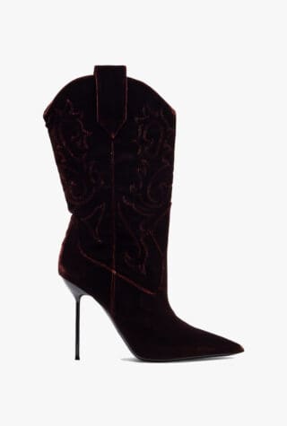 Paris Texas Lidia 105 velvet boots