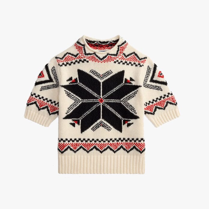Ralph Lauren Snowflake short-sleeve jumper