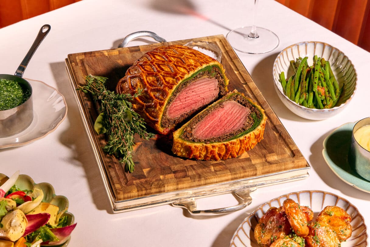 the dorchester beef wellington