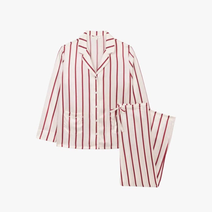 The White Company striped pyjamas 