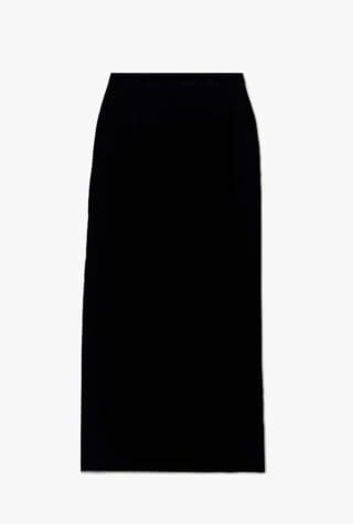 Violante Nessi velvet maxi skirt