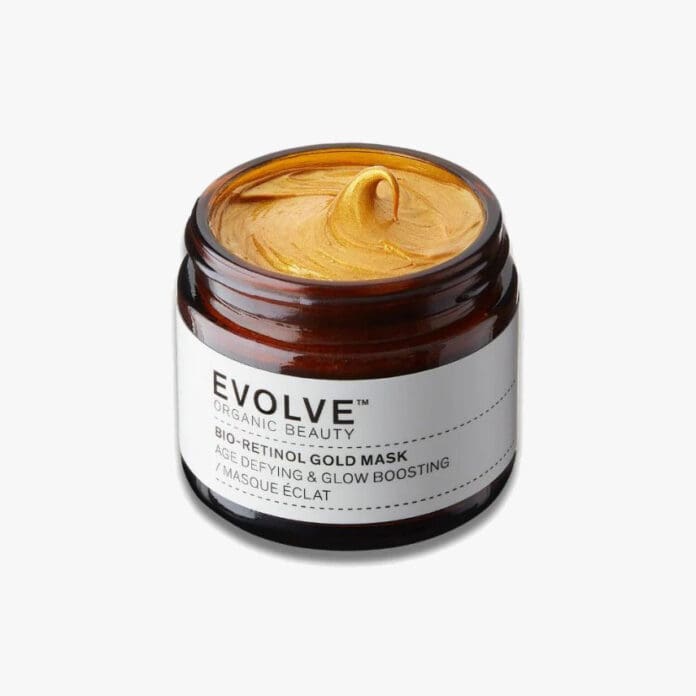 Evolve Bio-Retinol Gold Face Mask