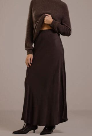 Jaki Camilla Bias Satin Skirt