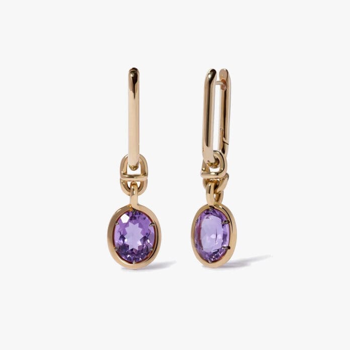 Annoushka Knuckle amethyst earrings