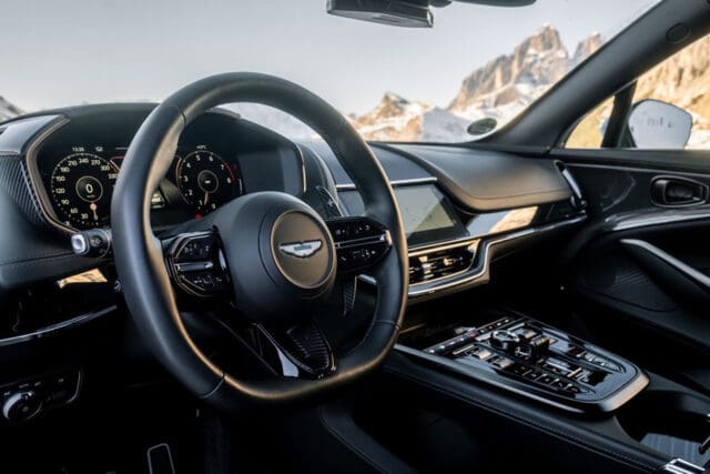 aston martin dbx s interior