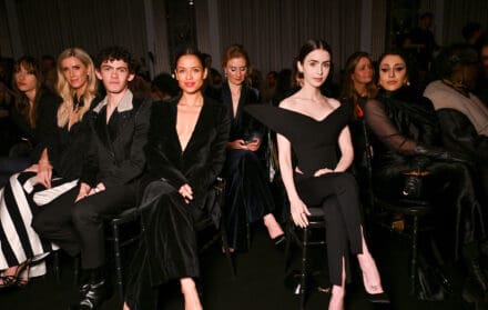 celebrities at london fashion week aw26