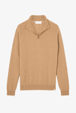 Derek Rose half-zip sweater