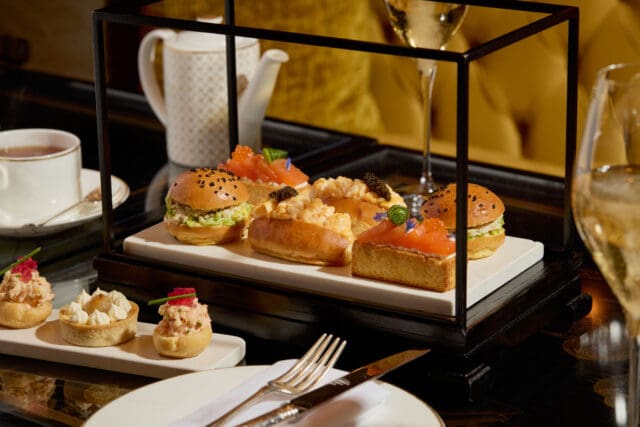 Rosewood London art afternoon tea monet