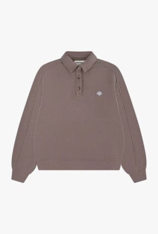 Emblem Embroidered Rugby Polo